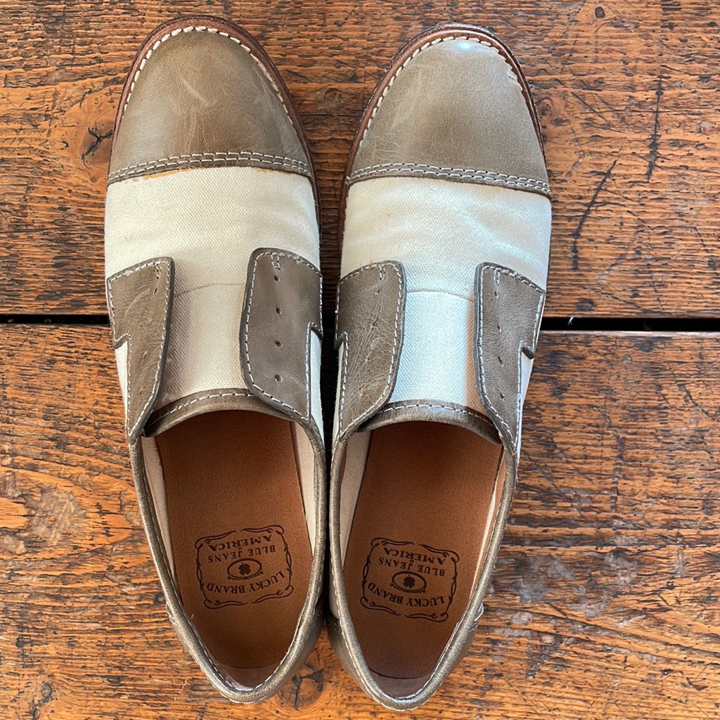 Lucky Brand Vintage SageCanvas Oxford 8